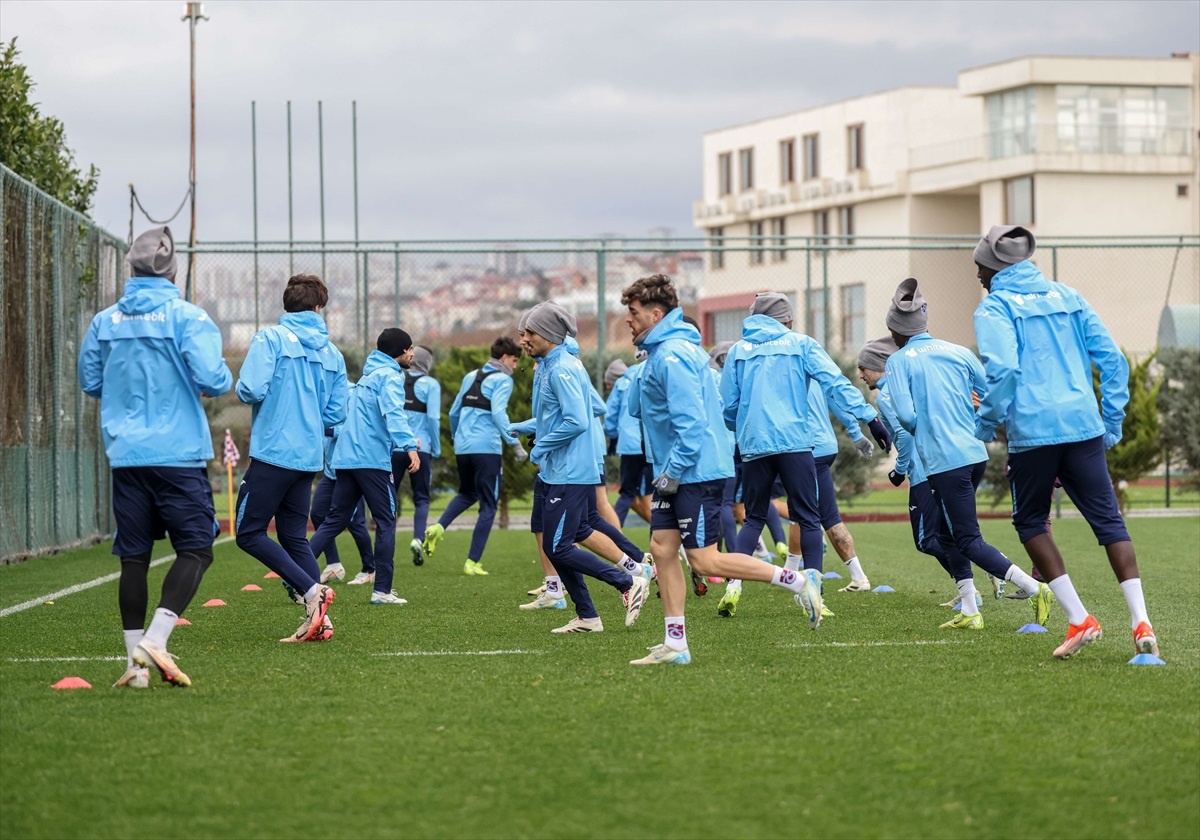 Trabzonspor Samsunspor Maçına Hazırlanıyor