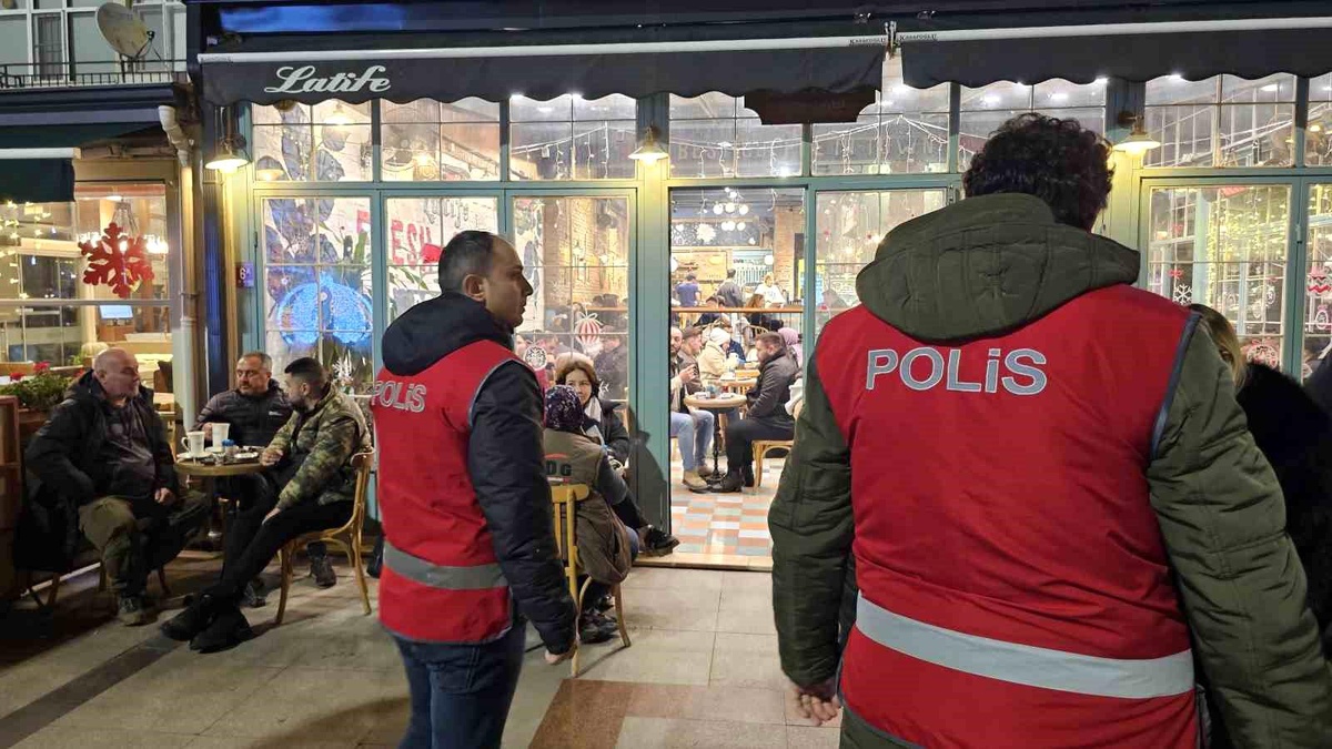 Bandırma\'da Yeni Yıl Güvenliği