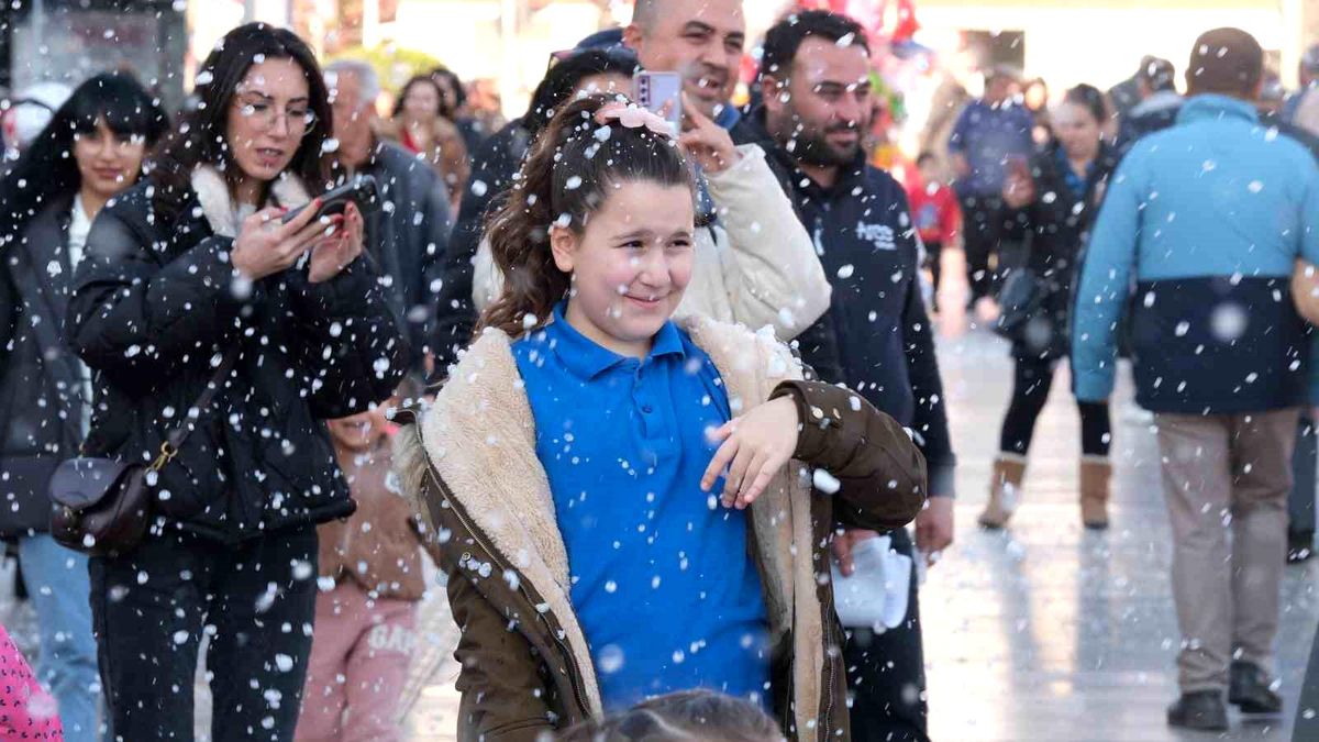 Aydın\'da Yeni Yıl Kar Sürprizi