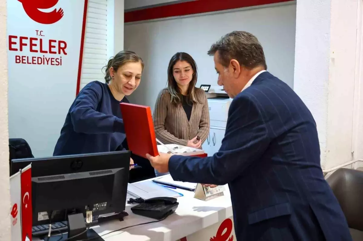 Başkan Yetişkin, Belediye Personelinin Yeni Yılını Kutladı