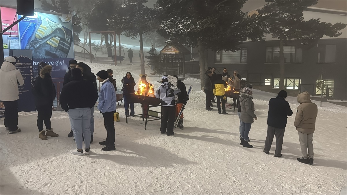 Erciyes\'te Yeni Yıl Coşkusu
