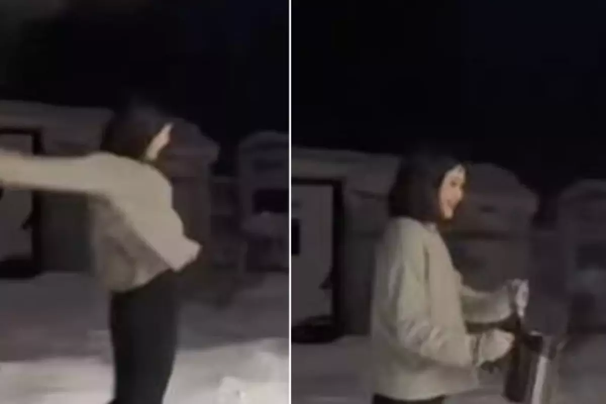 'Kaynar Su-Buz' akımı için video çekerken feci şekilde yandı