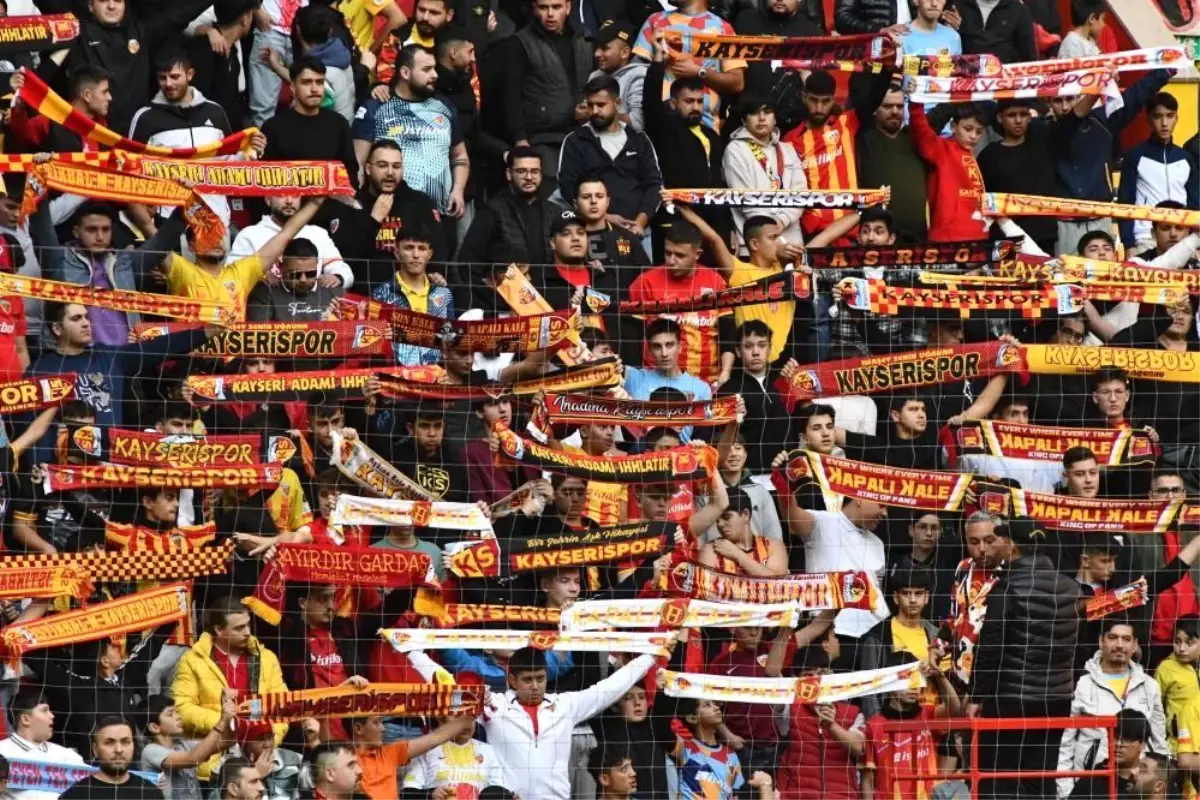 Kayserispor'un Taraftar Sayısı