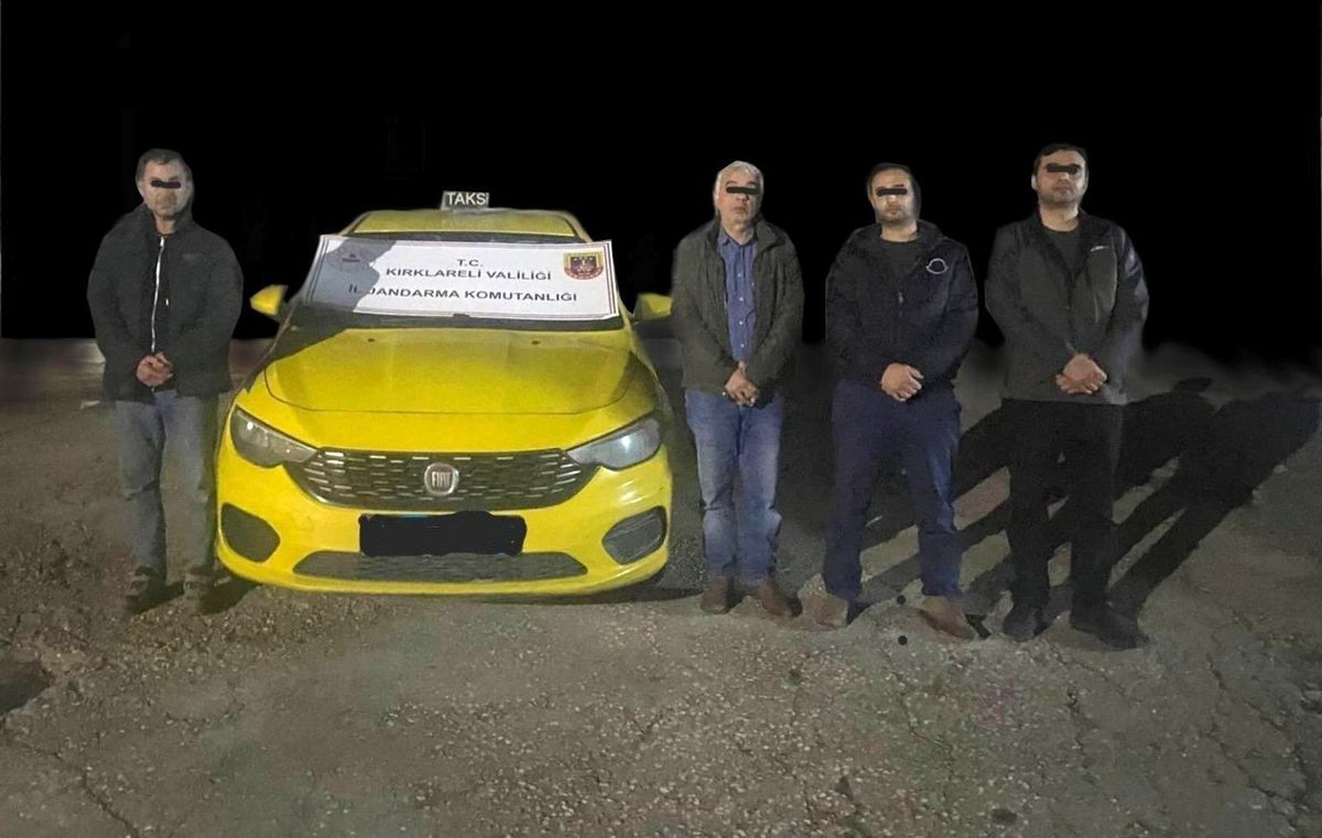 Kırklareli\'nde 68 Kaçak Göçmen Yakalandı