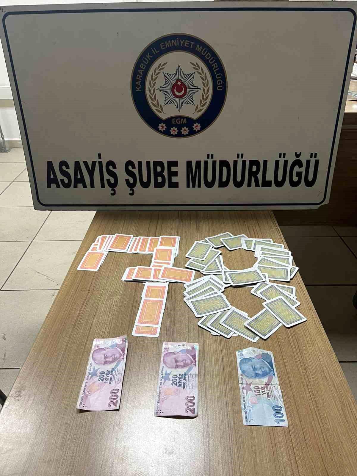 Karabük\'te Kumar Operasyonu: 8 Kişiye Ceza