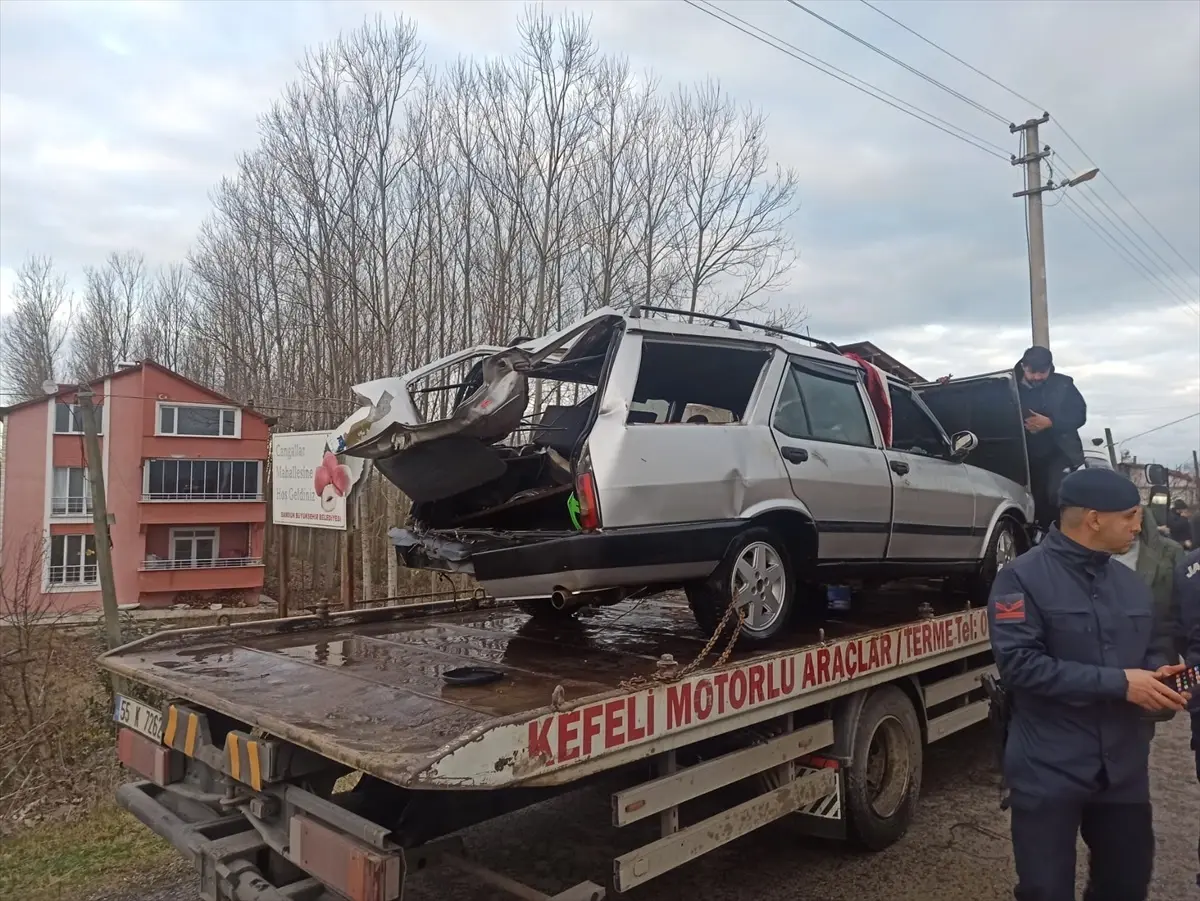 Çaya Düşen Otomobilin Sürücüsü Hayatını Kaybetti