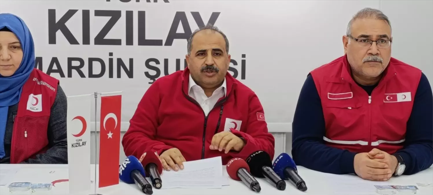 Türk Kızılay Mardin 2024 Yardım Planlarını Açıkladı