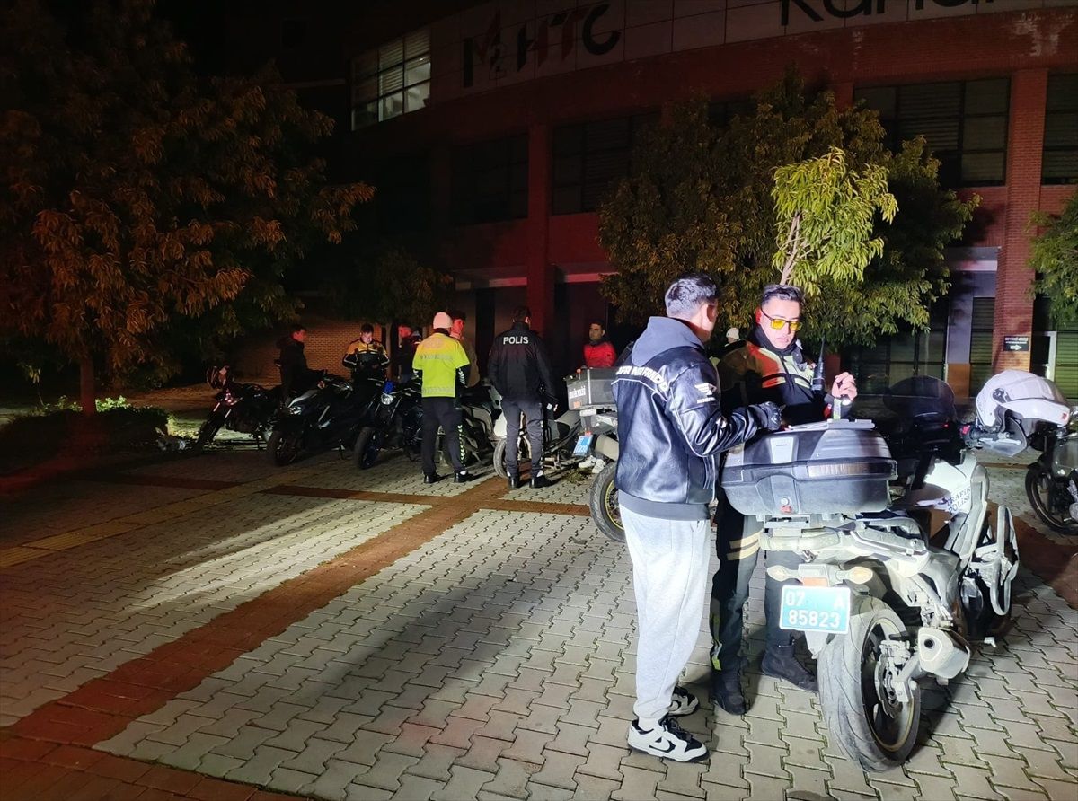 Alanya\'da Motosiklet Yarışına Ceza