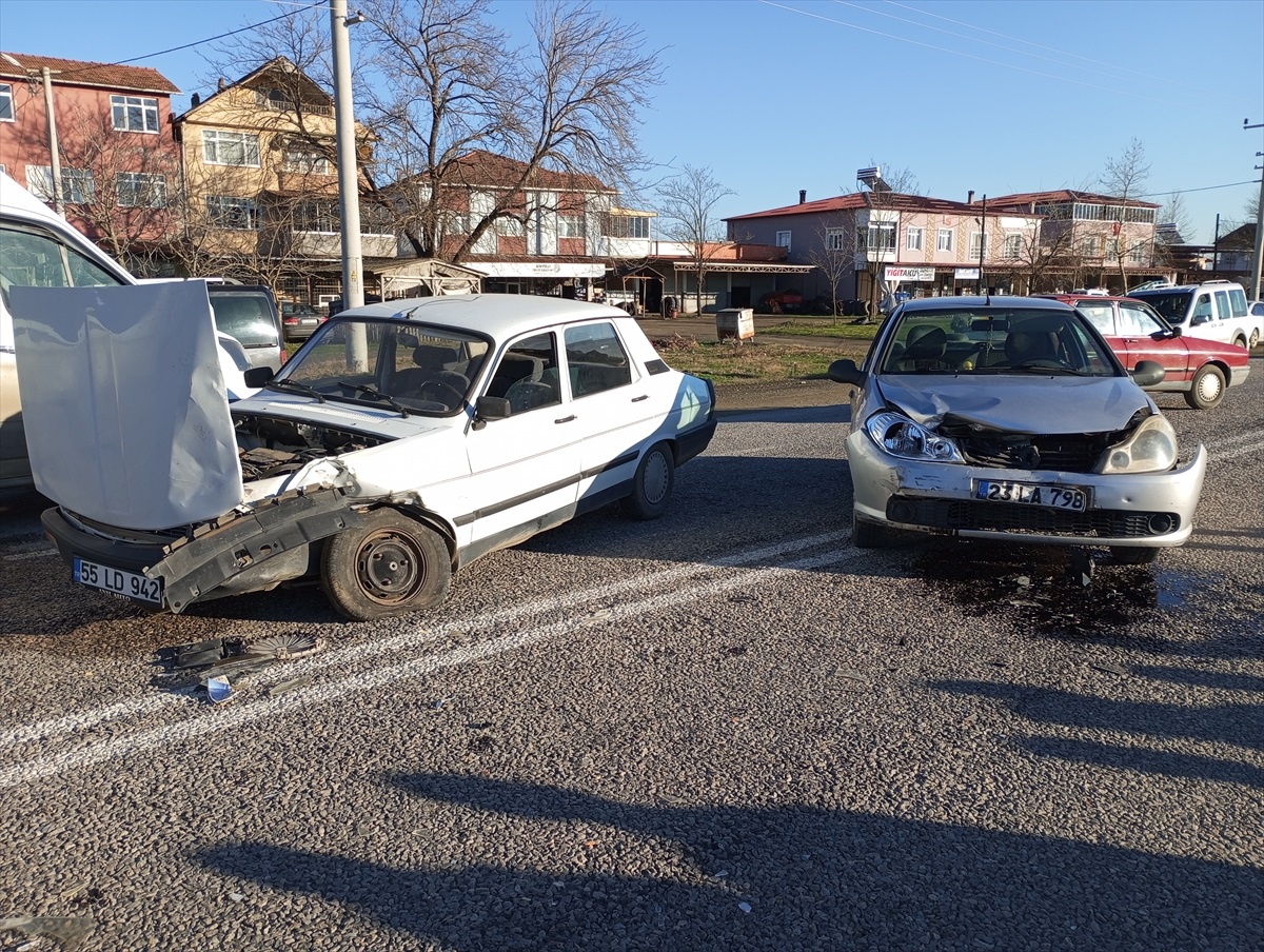 Çarşamba\'da Trafik Kazası