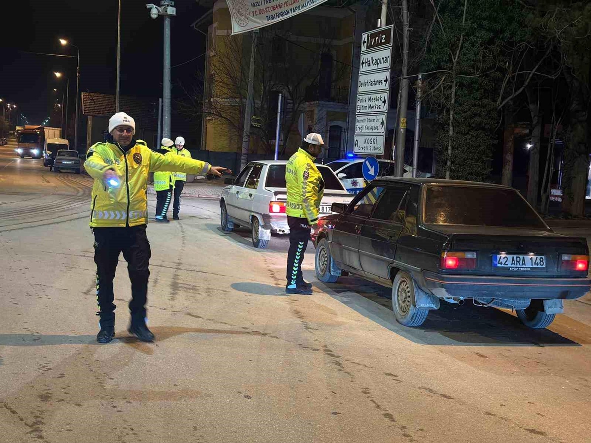 Ereğli\'de Yeni Yıl Denetimi