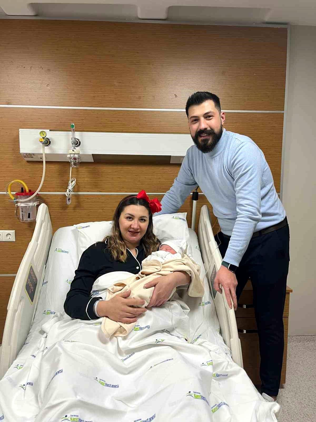 Yeni Yılın İlk Bebeği Giresun\'da Doğdu