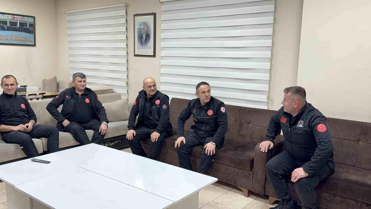 Düzce İtfaiyesi Yeni Yıla Görevde Girdi