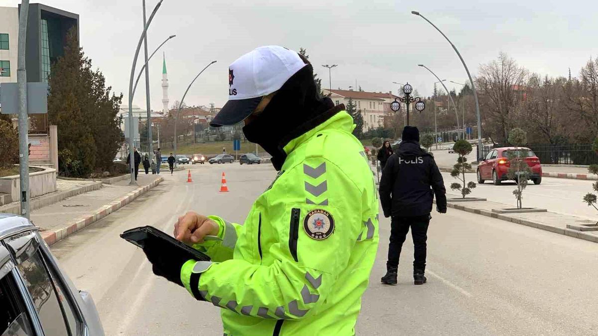 Karaman\'da Yılbaşı Denetimi