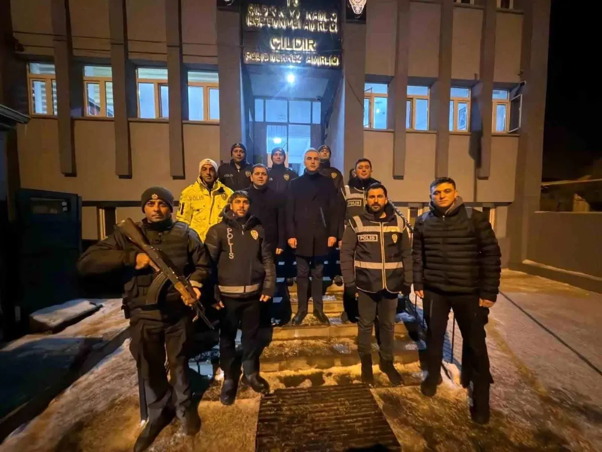 Kaymakam Kılıç Yılbaşı Mesaiyi Ziyaret Etti