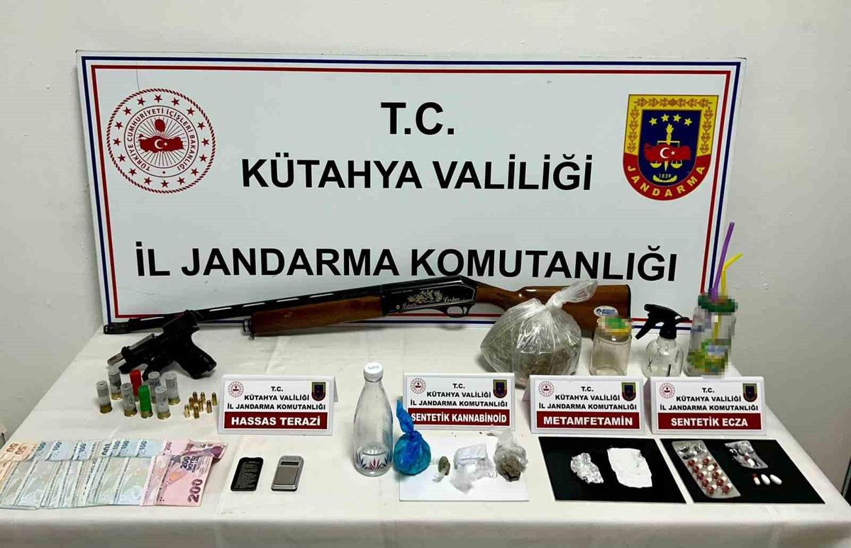 Kütahya\'da Uyuşturucu Operasyonu
