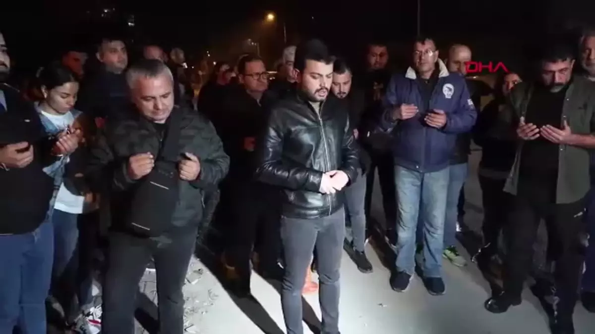 Ferdi Tayfur için hastane önünde duygusal veda