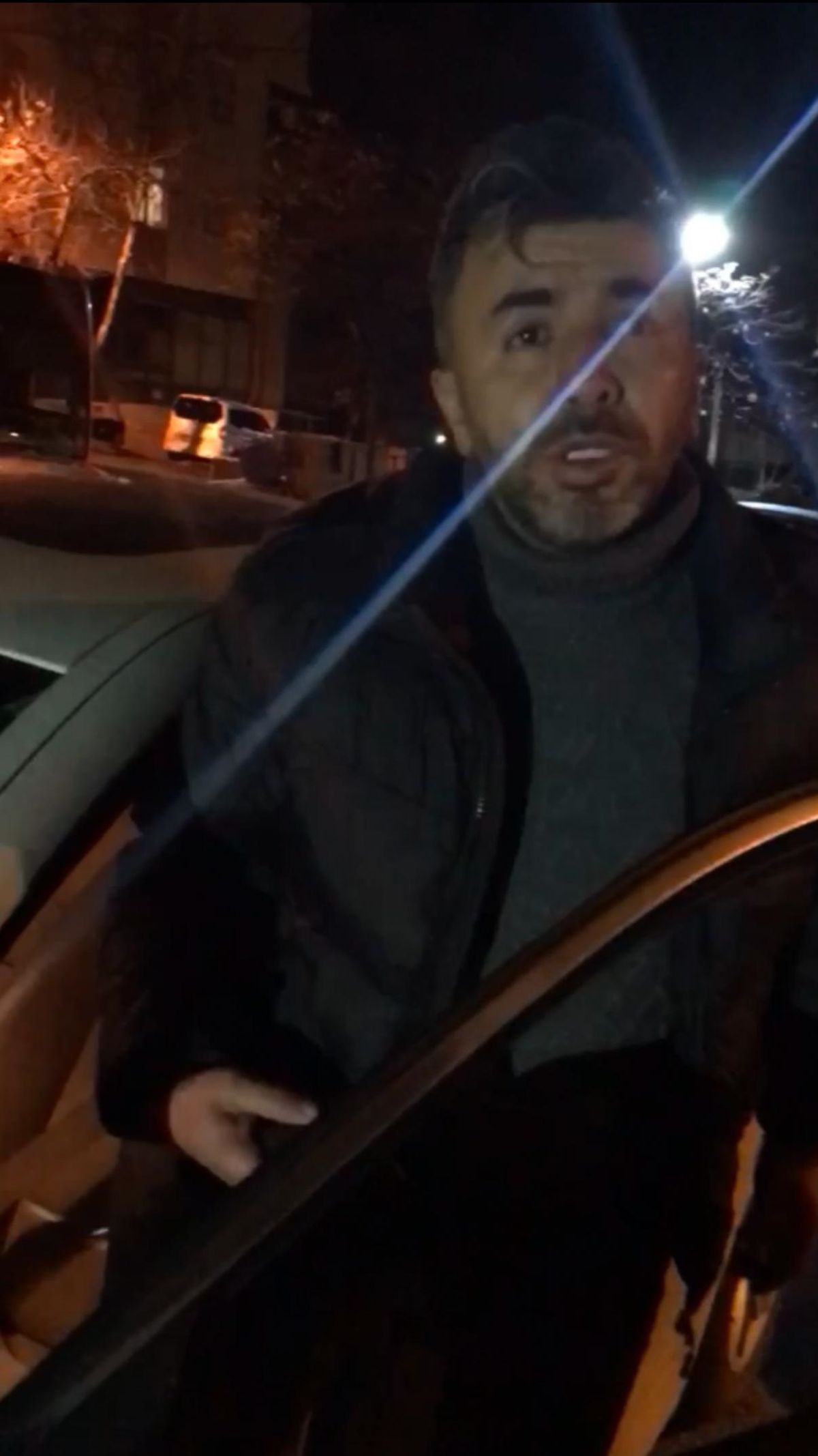 Ters Yönden Gelen Sürücü, Motokuryeye Çarptı