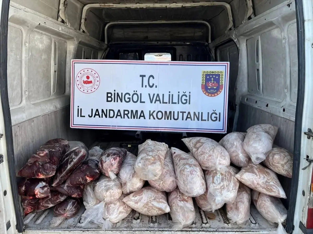 Bingöl\'de 200 Kg Sakatata El Konuldu