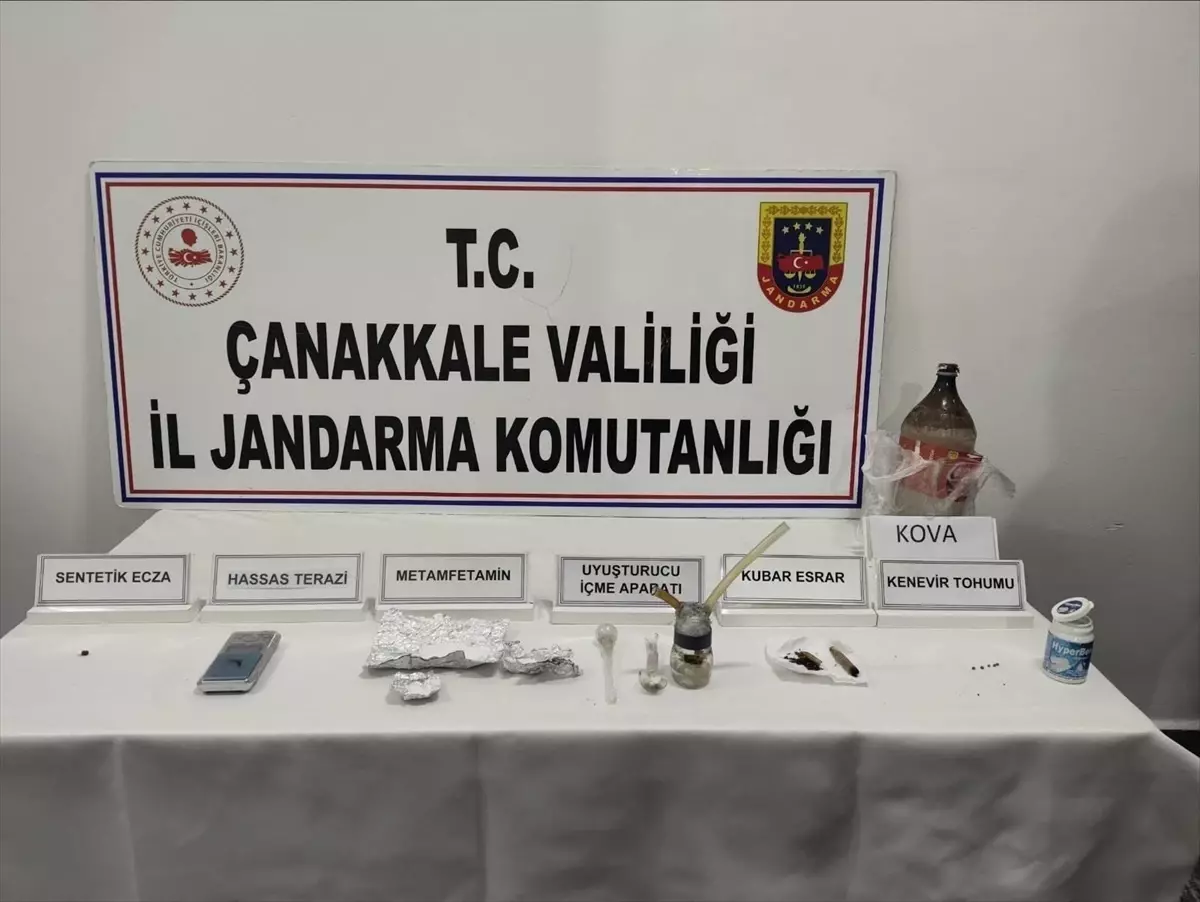 Çanakkale\'de Uyuşturucu Operasyonu: 4 Gözaltı