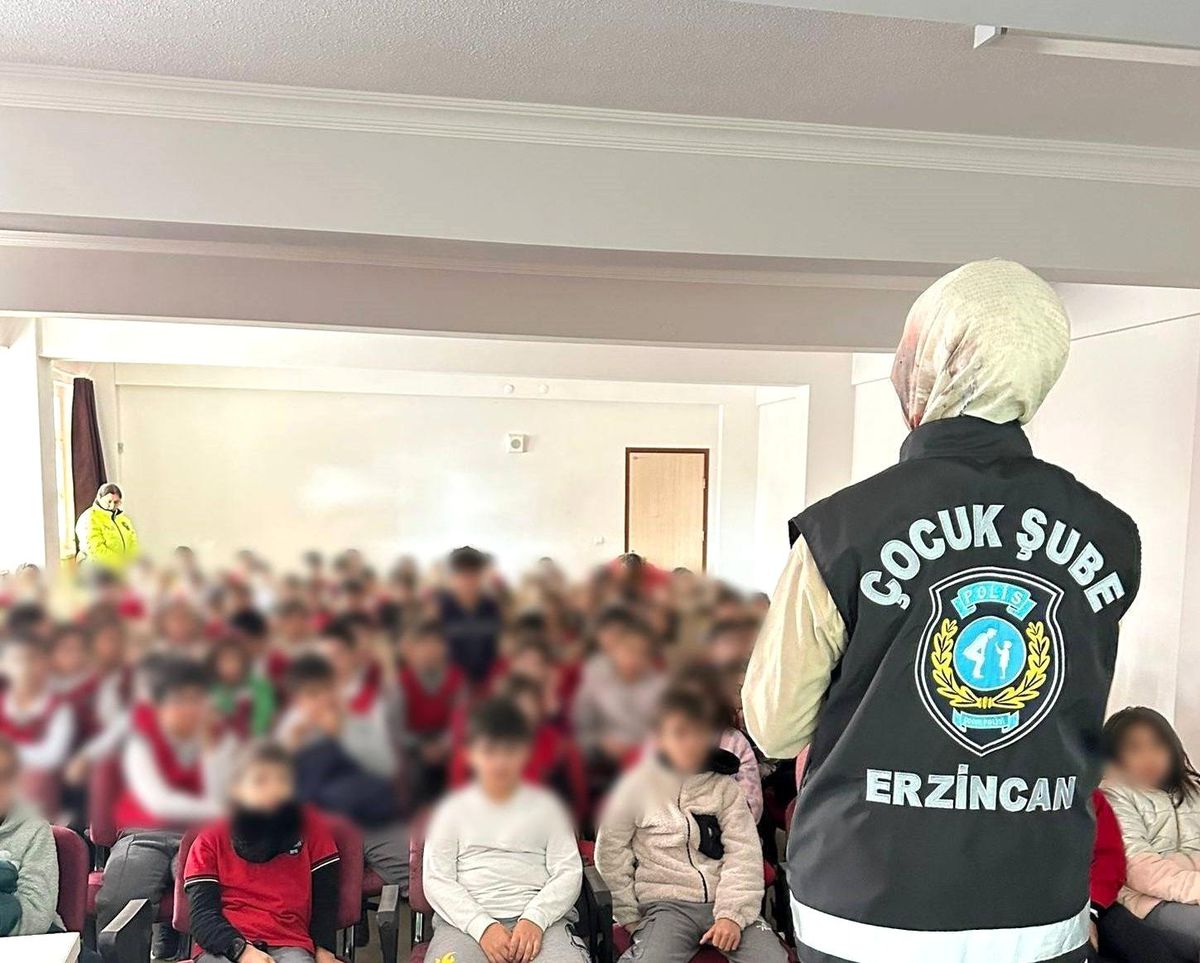 Emniyetten çocuklara suçtan korunma eğitimi