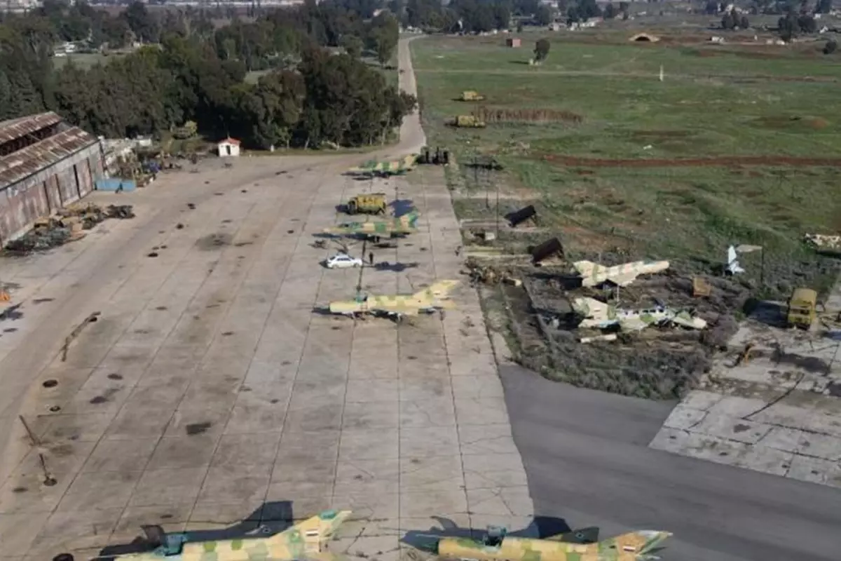 Esad\'ın ölüm saçtığı uçaklar görüntülendi