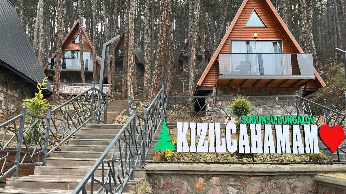 Kızılcahamam\'da Yeni Bungalovlar Açıldı