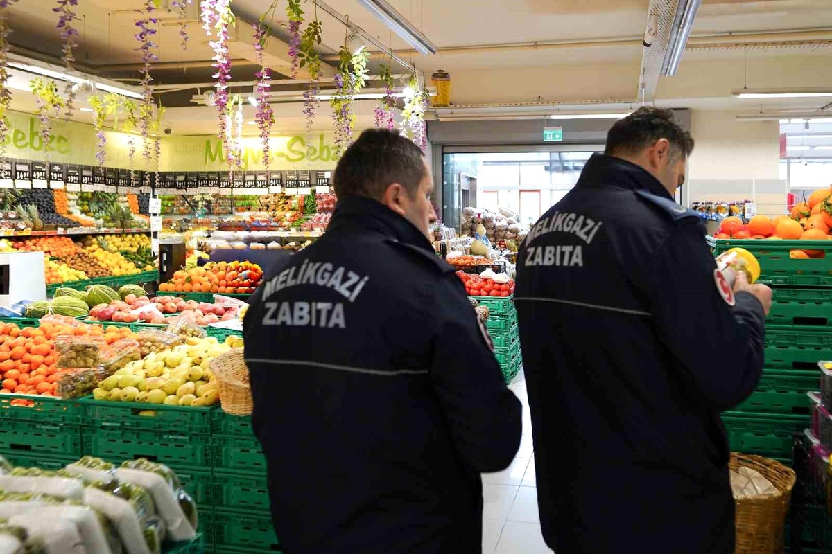 Melikgazi Belediyesi Fahiş Fiyat Denetimlerine Devam Ediyor