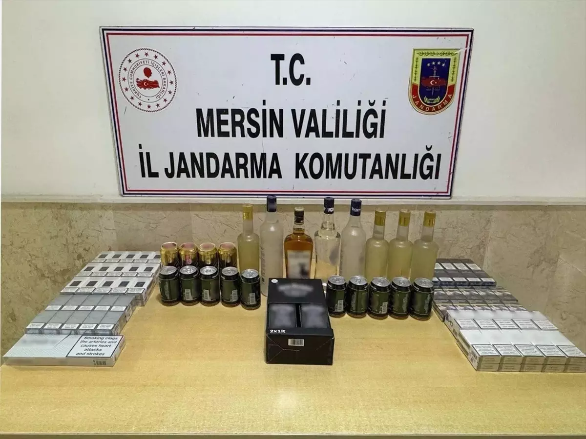 Mersin\'de 85 Litre Sahte İçki Ele Geçirildi