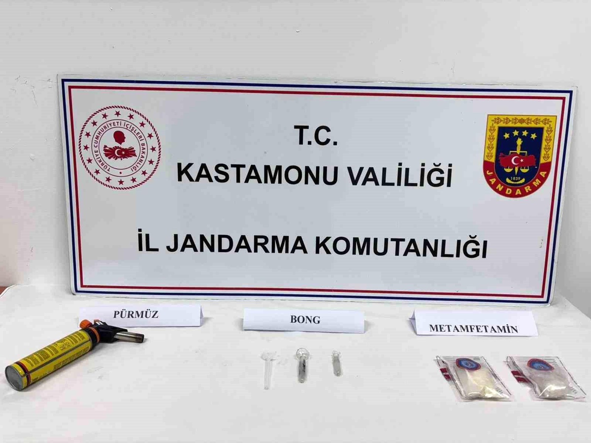 Kastamonu\'da Metamfetamin Ele Geçirildi