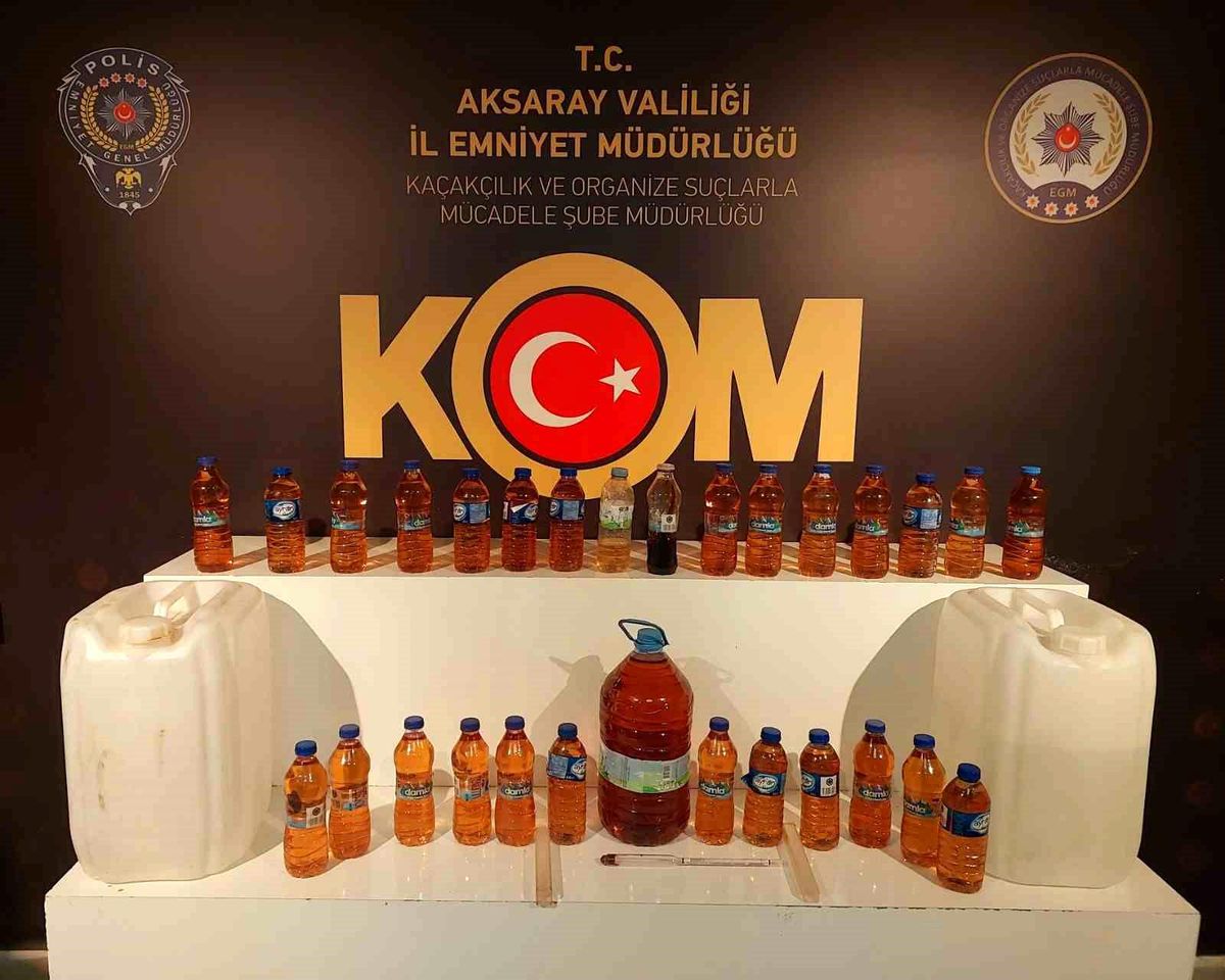Aksaray\'da Kaçakçılara Operasyon