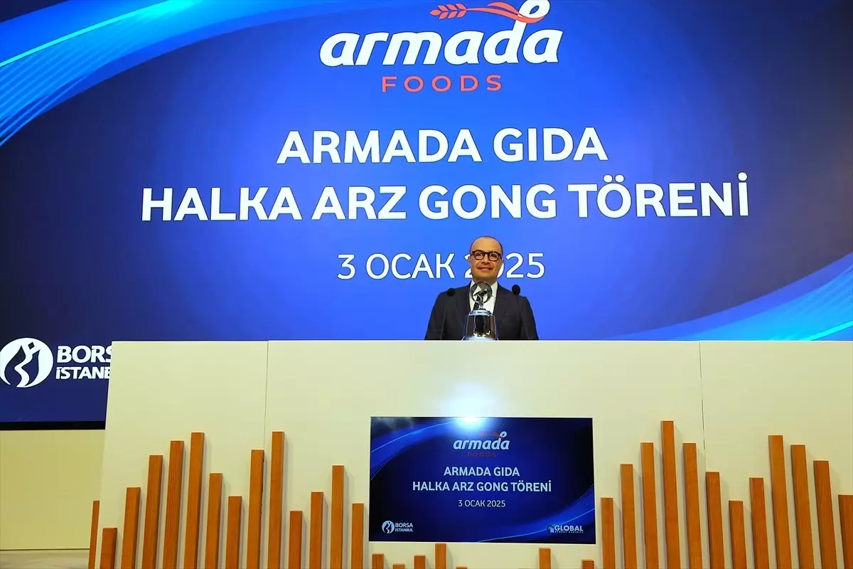 Armada Gıda Borsa İstanbul\'da İşlem Görmeye Başladı