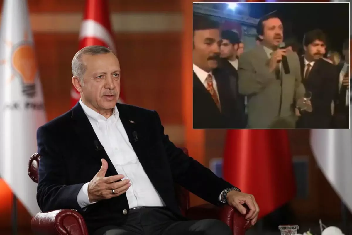 Cumhurbaşkanı Erdoğan\'la Ferdi Tayfur\'un 30 yıl önceki görüntüleri