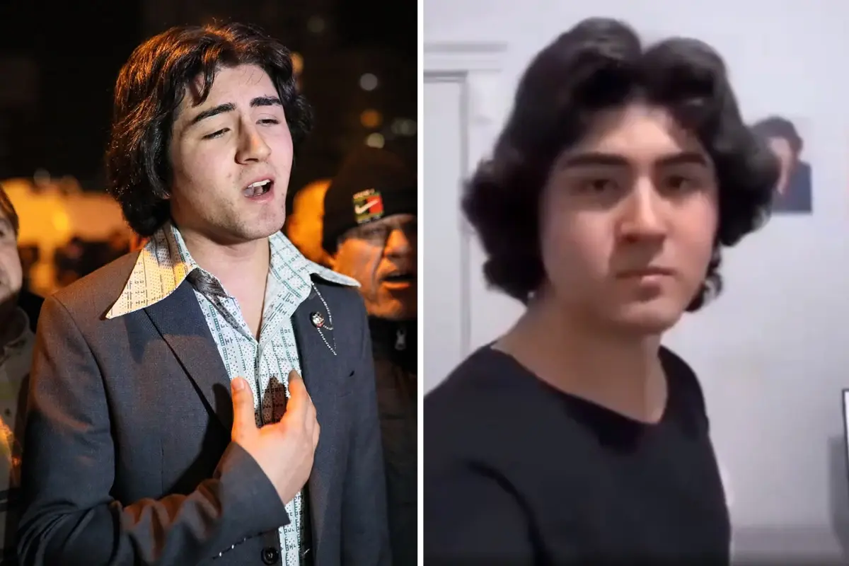 Ferdi Tayfur\'a benzerliğiyle dikkat çeken gençle ilgili skandal video! Gözaltına alındı