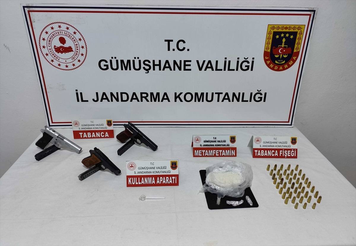 Gümüşhane\'de Uyuşturucu Operasyonu