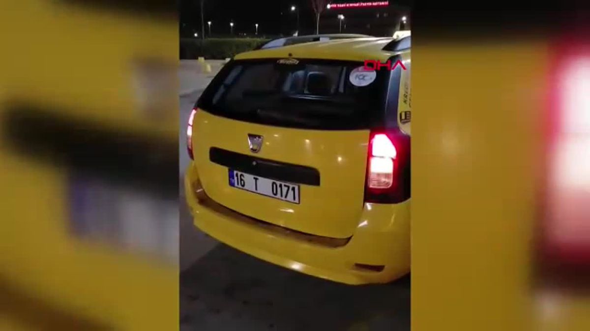 Bursa\'da Takside Doğum: Taksici Şaşkınlığını Anlattı