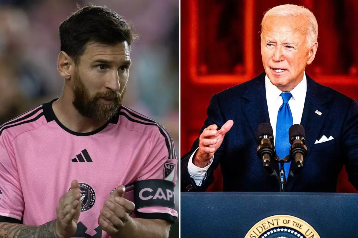 ABD Başkanı Joe Biden, Lionel Messi\'ye Özgürlük Madalyası verdi