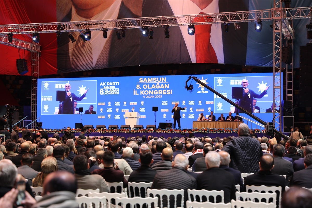 AK Parti Samsun İl Başkanlığına yeniden Mehmet Köse seçildi