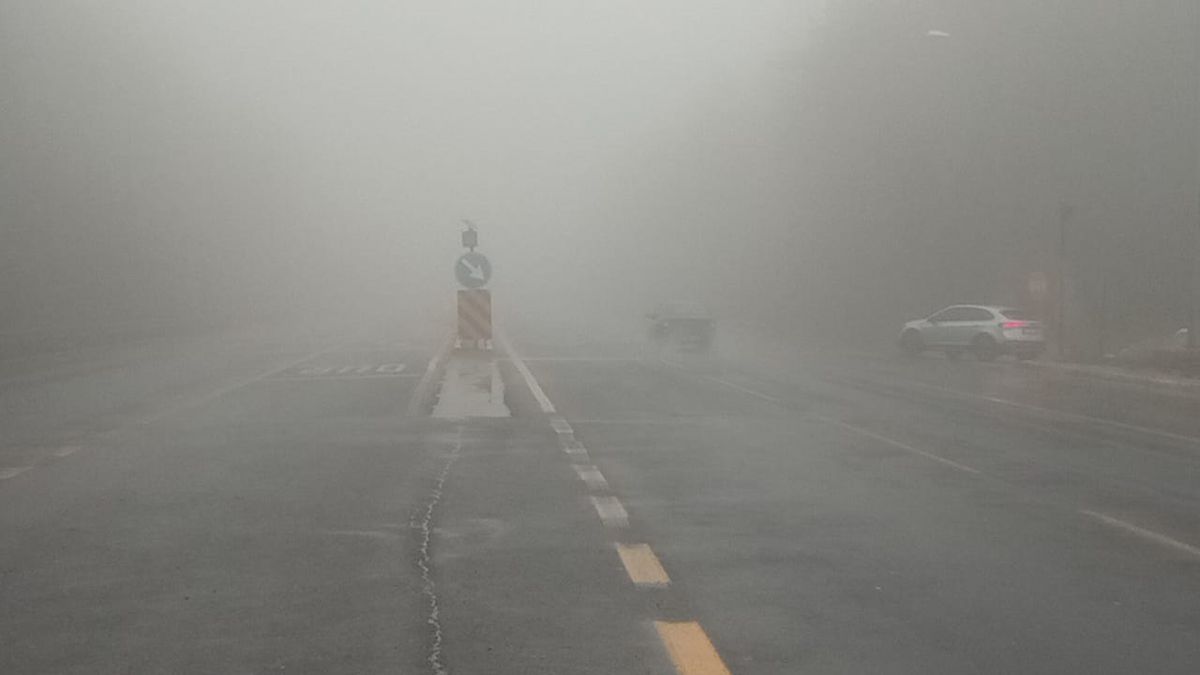 Bolu Dağı\'nda Görüş Mesafesi 20 Metreye Düştü