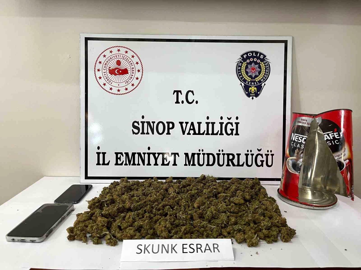 Sinop\'ta Uyuşturucu Operasyonu