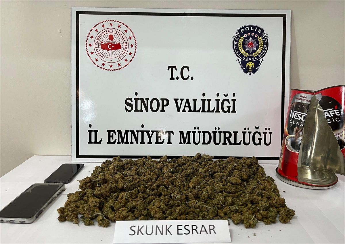 Sinop\'ta Uyuşturucu Operasyonu: Bir Tutuklama