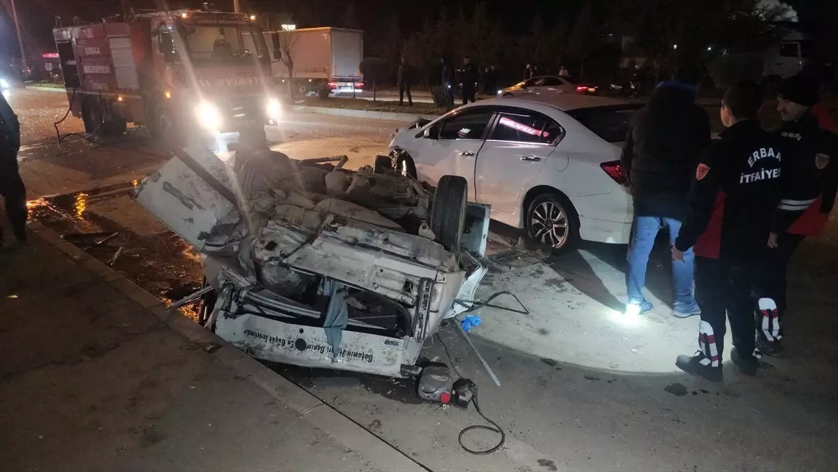 Tokat’ta Trafik Kazası: 3 Yaralı