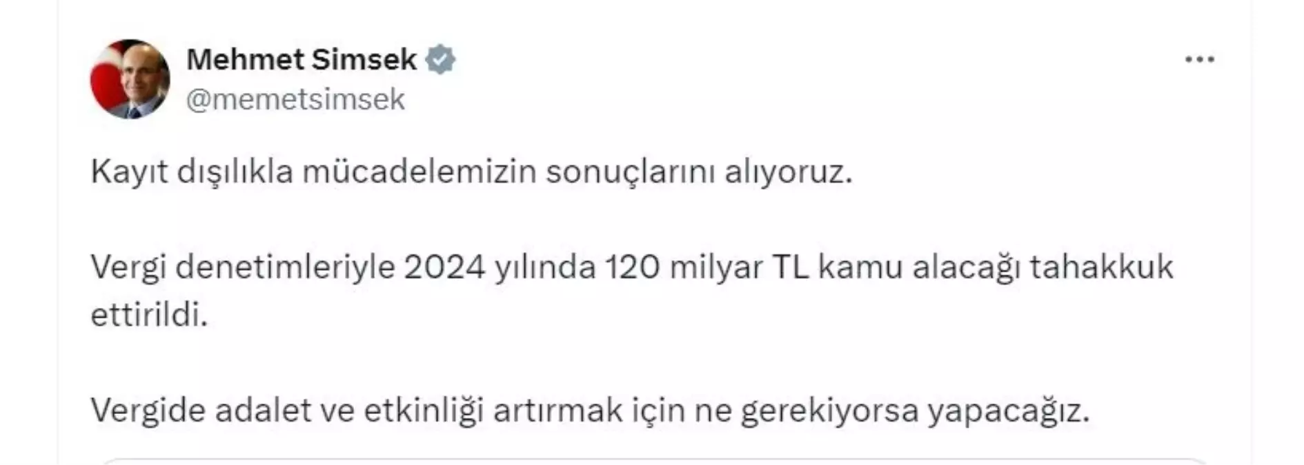 2024 Yılında Vergi Denetimleriyle 120 Milyar TL Kamu Alacağı Tahakkuk Ettirildi