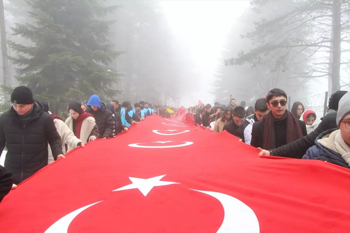 Düzce\'de Sarıkamış şehitleri anısına yürüyüş düzenlendi