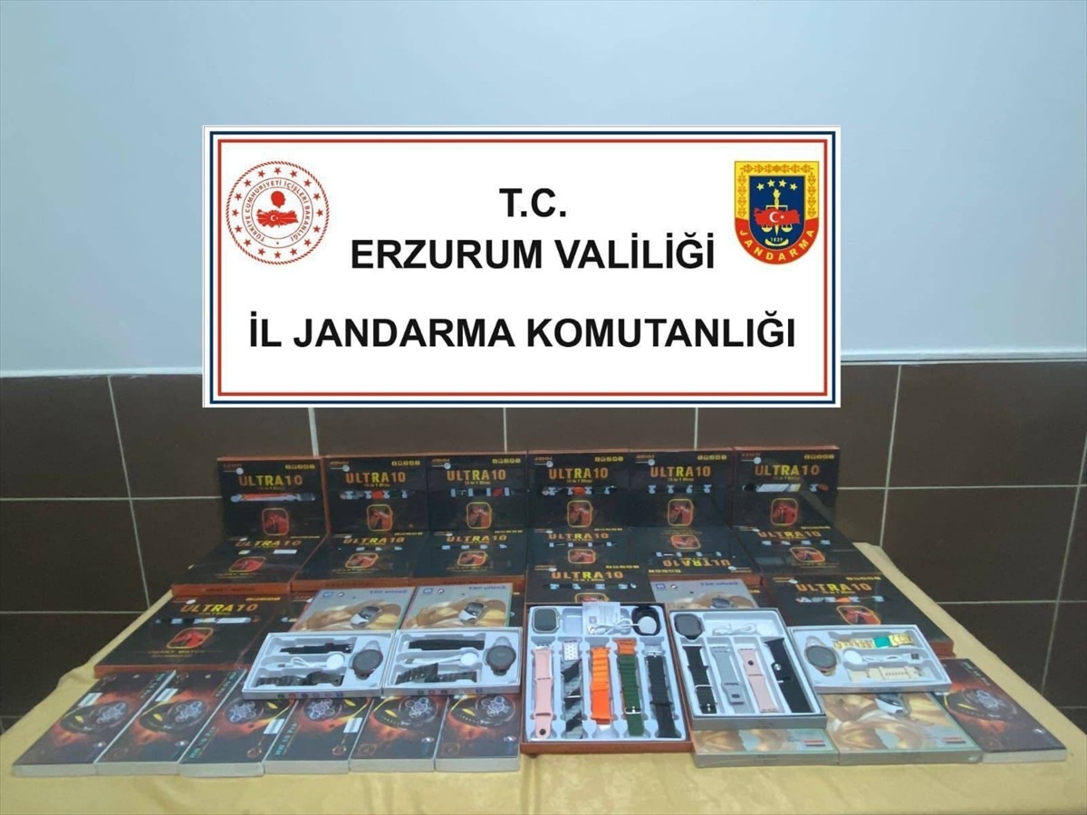 Erzurum\'da Kaçakçılık Operasyonunda 3 Tutuklama