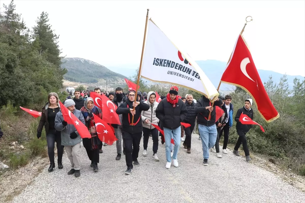 Hatay\'da Sarıkamış şehitleri anısına yürüyüş düzenlendi