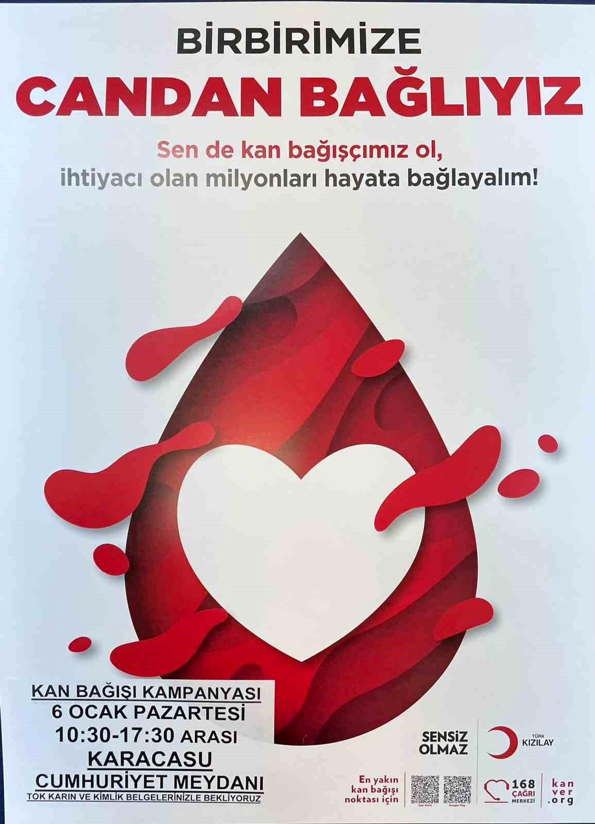Karacasu\'da Kan Bağışı Etkinliği