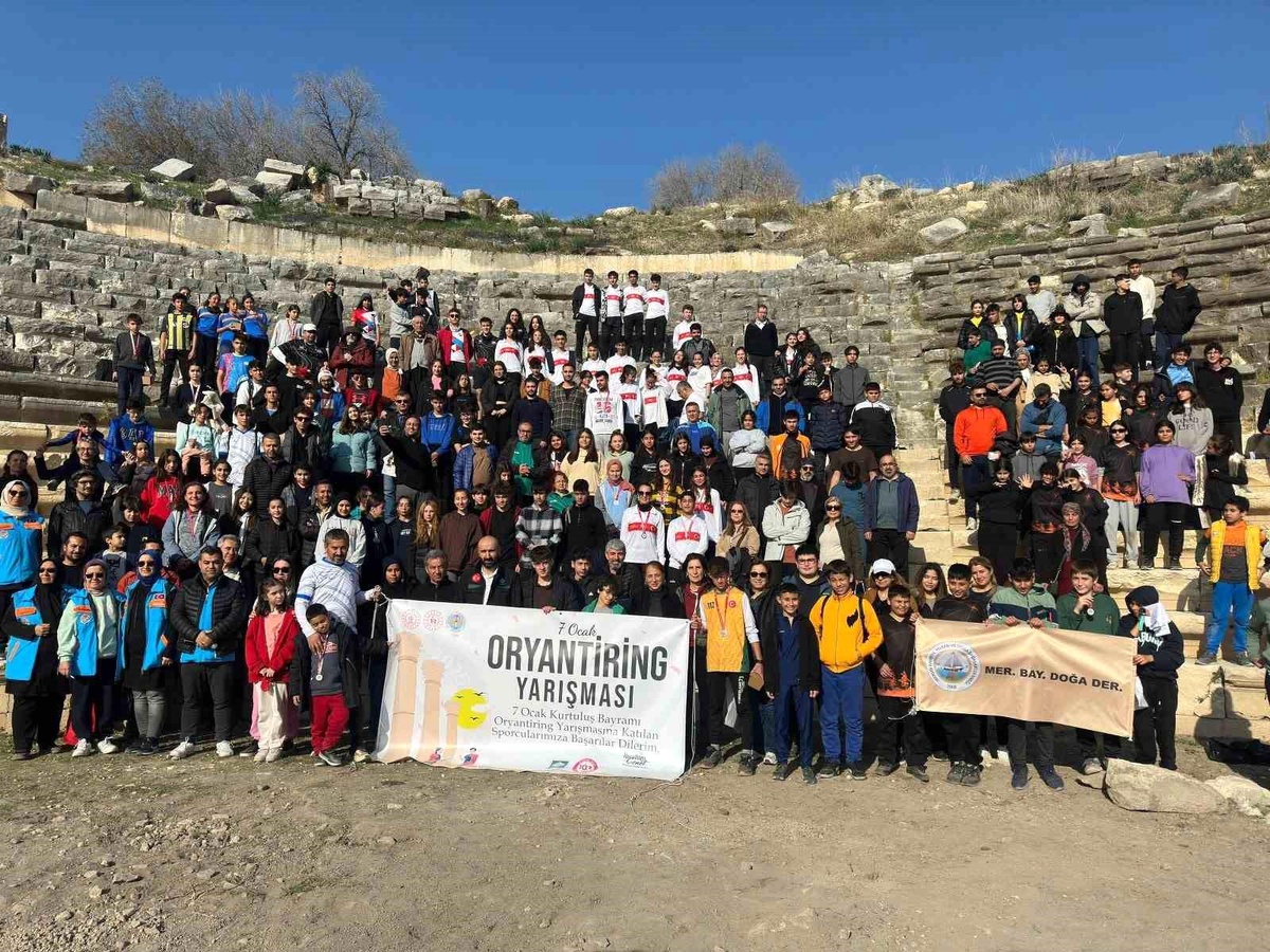 Osmaniye\'de Oryantiring Bölge Yarışmaları Düzenlendi