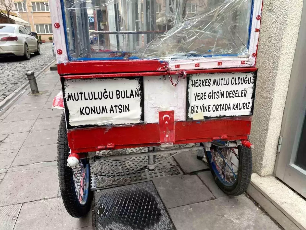 Eskişehir\'de İlginç Seyyar Araç