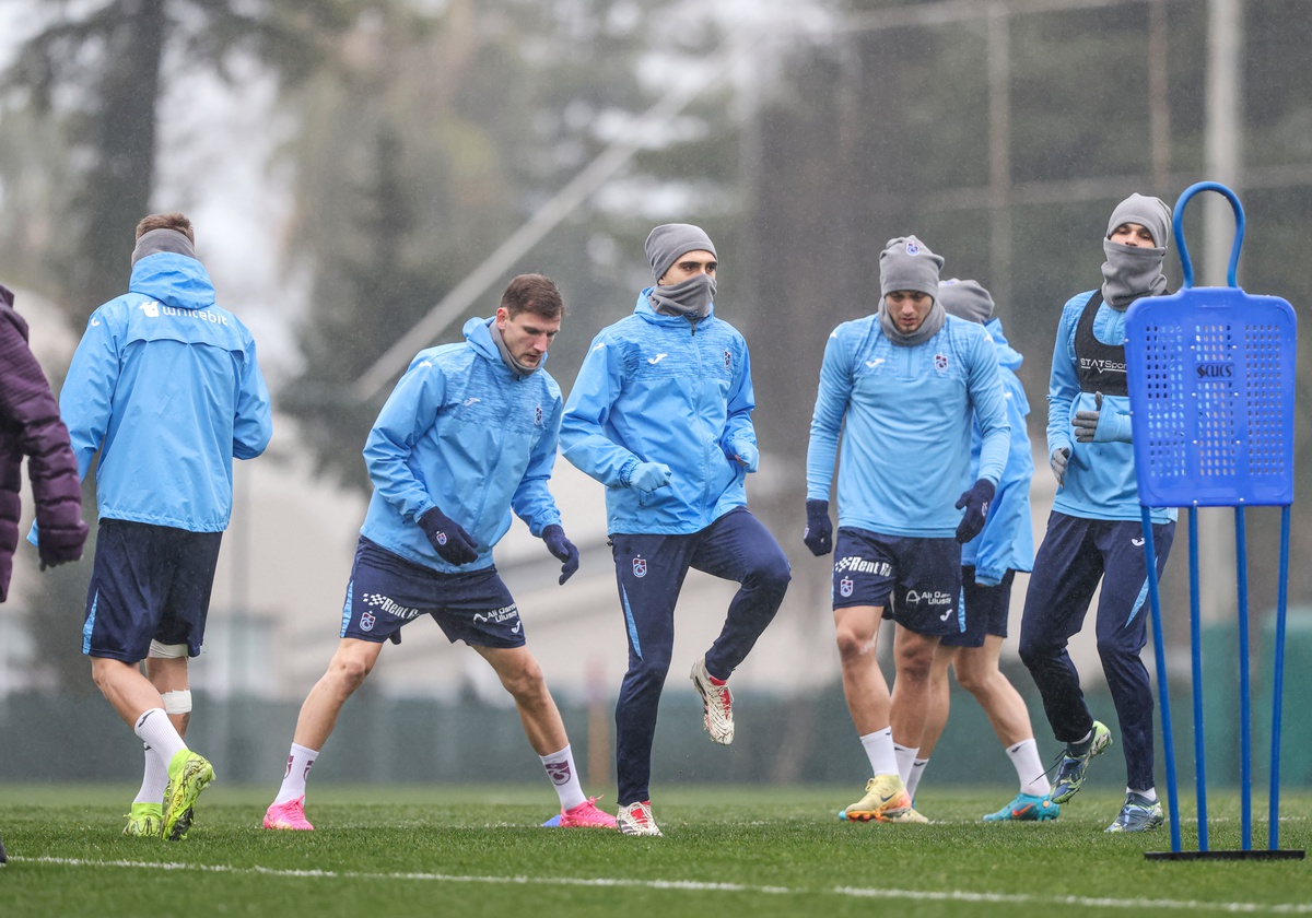 Trabzonspor, Alanyaspor Maçı Hazırlıklarına Başladı