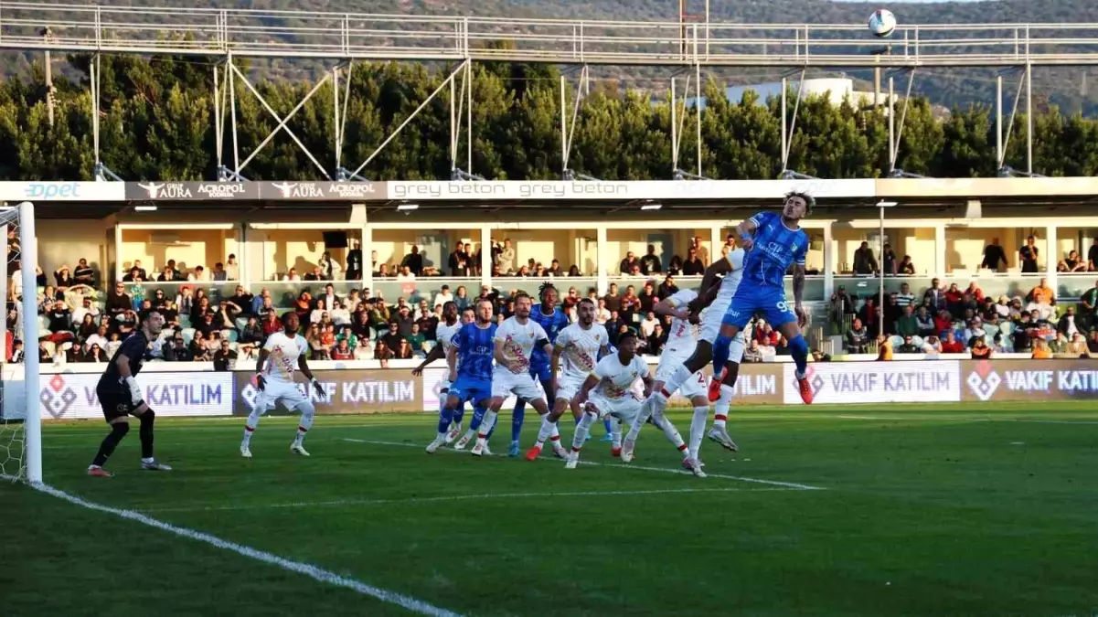 Bodrum FK ve Kayserispor 1-1 Beraberlik